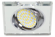 Faretto da incasso Candellux SSU-13 quadrato cromo MR16