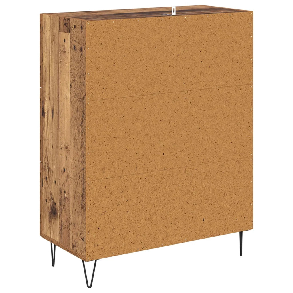 Credenza con cassetto Legno vecchio 69,5 x 34 x 90 cm 881495