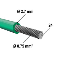 Filo perimetrale robot rasaerba 150 m, diametro 2,45 mm, filo di rame stagnato, universale