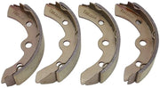 Kit di freni 4 pezzi - Sostituzione per Club Car DS/Precedent 1995-In poi - Materiale metallico - Codice OEM 101823201 - Alta qualità - Montaggio affidabile - Freni a disco