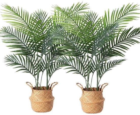 Piante artificiali decorative - aspetto realistico - set da 2 - 110 cm - alta qualità
