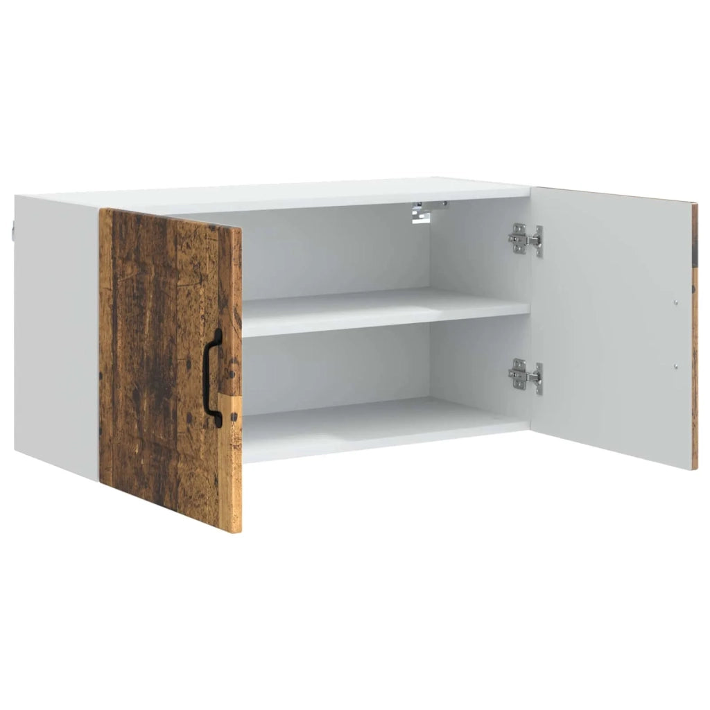 Armadietto a muro PORTO Legno vecchio 80 x 31 x 40 cm