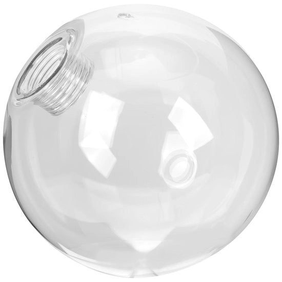 Accessorio moderno per lampada - vetro trasparente - 10 cm - facile da installare - adatto per lampada da soffitto - luce calda