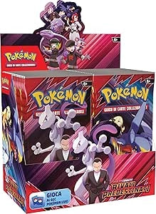 Pokiemon Box 36 bustine dell`espansione Scarlatto e violetto Rivali Predestinati, Eta 6+