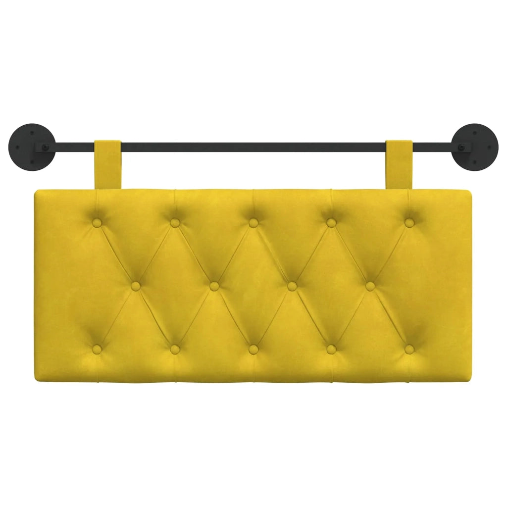 Testiera sospesa Con luce LED Giallo Velluto 42032059