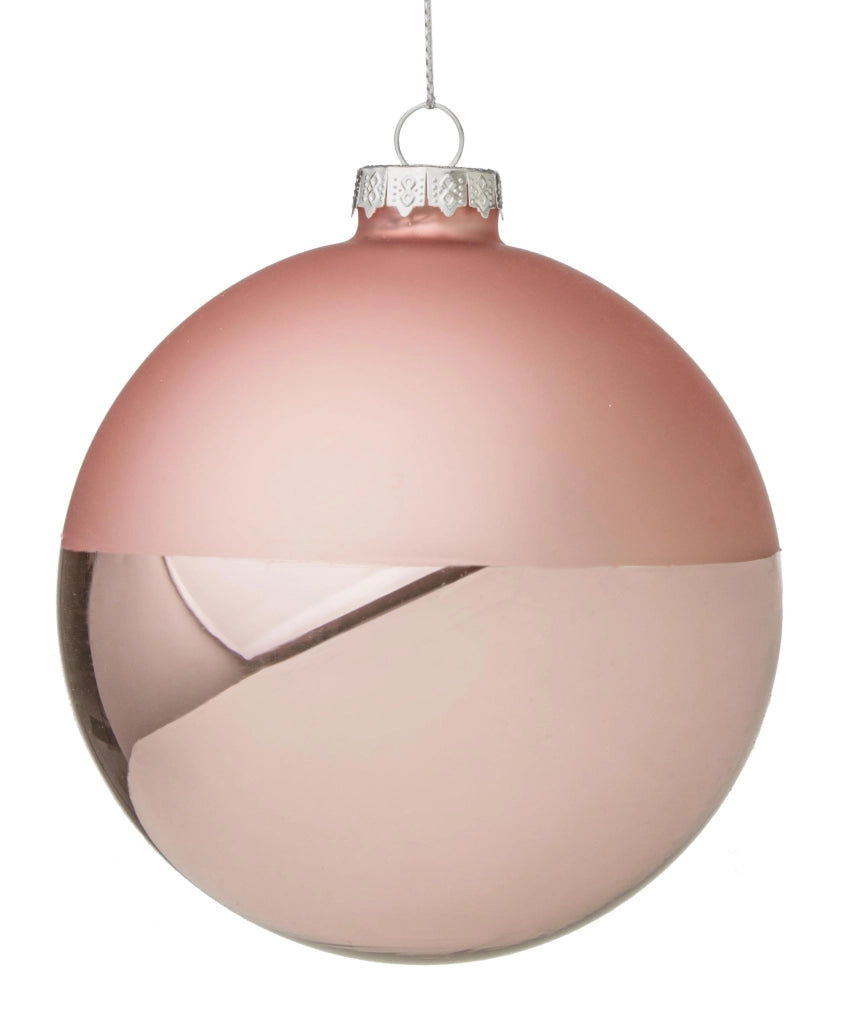 Sfera vetro charmant rosa