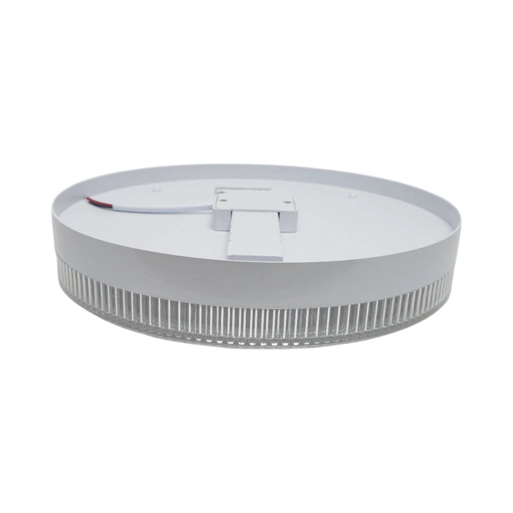 Plafoniera LED 36W, 220V, luce regolabile 3CCT 3000K/4000K/6500K, corpo rotondo 230x40mm, IP20
