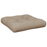 Cuscino per Pavimento e Pallet 60x61x10 cm Grigio Talpa