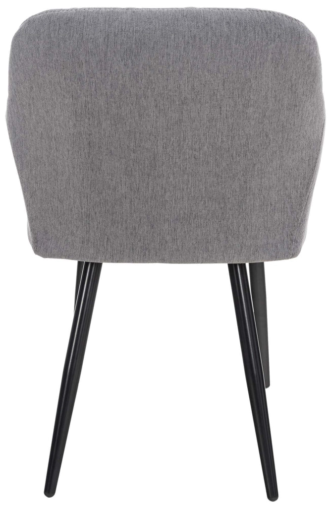 Set di 2 sedie da pranzo Shila grigio,Tessuto