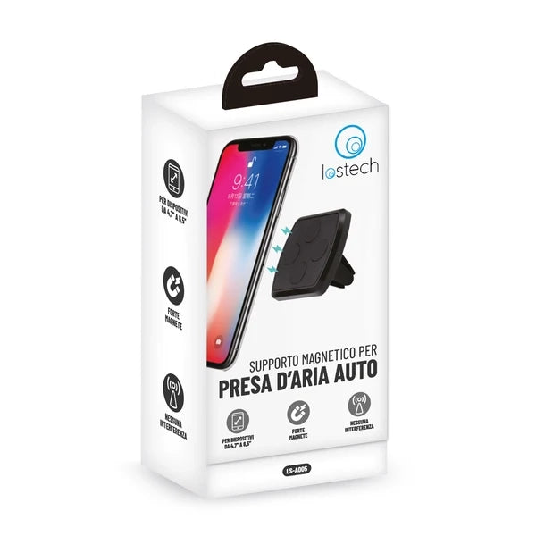 Supporto Magnetico Presa D Aria Auto per Telefono Lostech