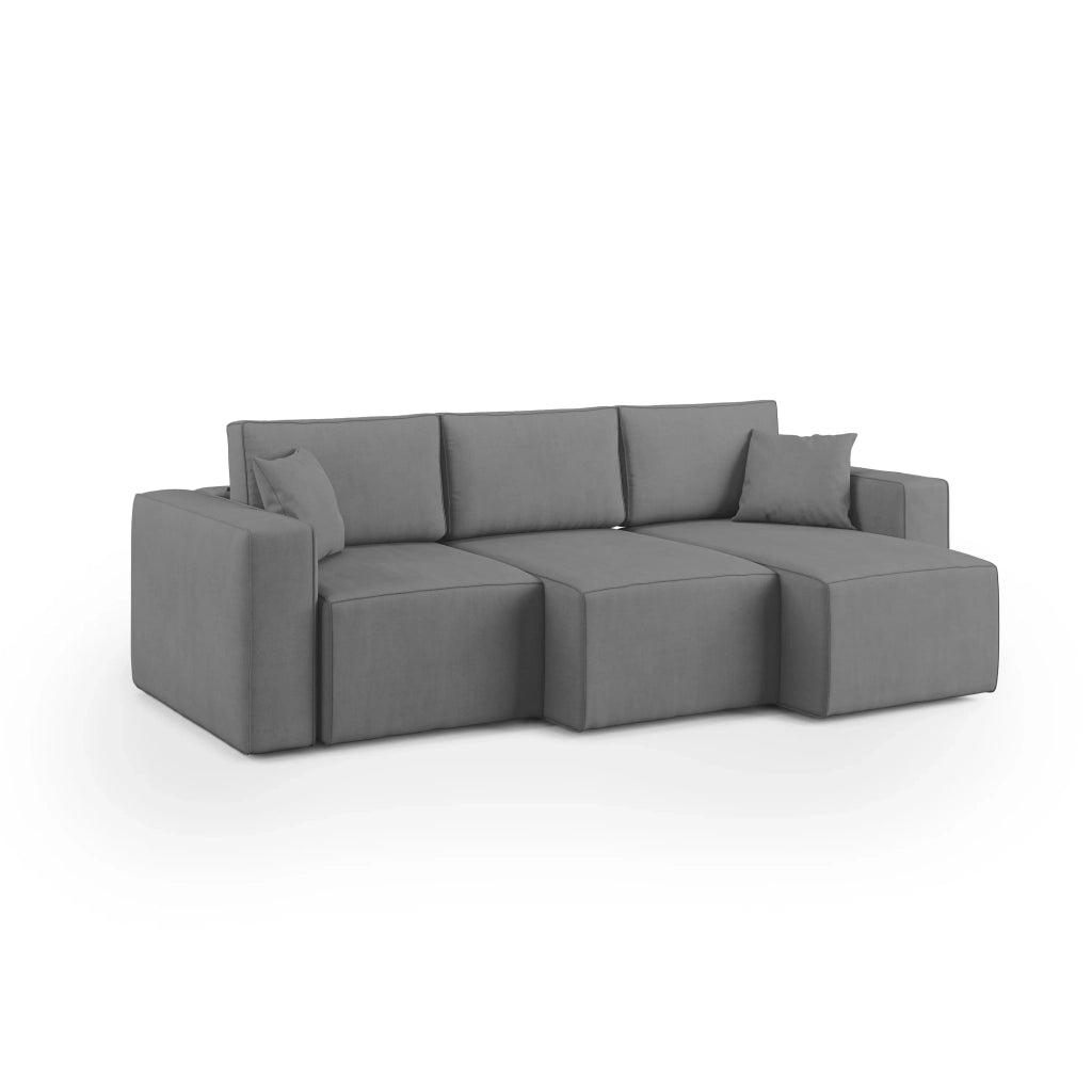 Morfeo Divano 3 sedute tessuto impermeabile 245 cm grigio