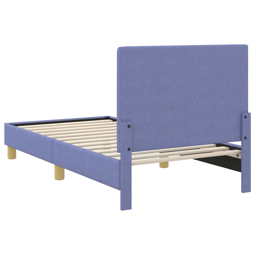 Struttura letto bambini con testata Blu jeans 80 x 160 cm