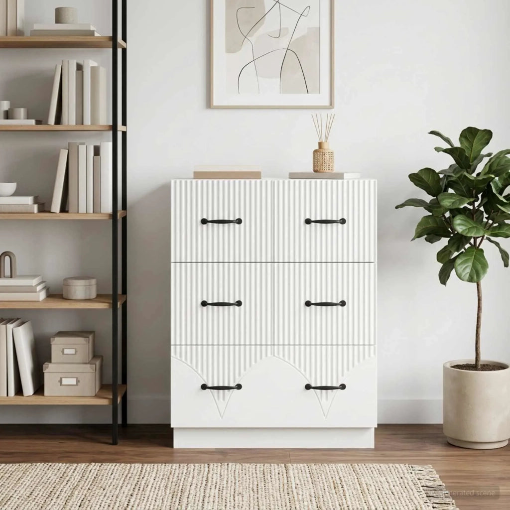 Mobile con Cassetti Bianco 66 x 34,5 x 87 cm 895295