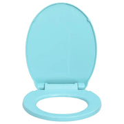 Sedile WC con chiusura ammortizzata sedile WC sedile WC per bagno per casa ristorante negozio hotel ovale verde 02_0002925