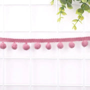 Pomponi per abbigliamento - Decorazione - 5 Yards - Nylon - Accessori per hobby - Versatili per abbigliamento e costumi