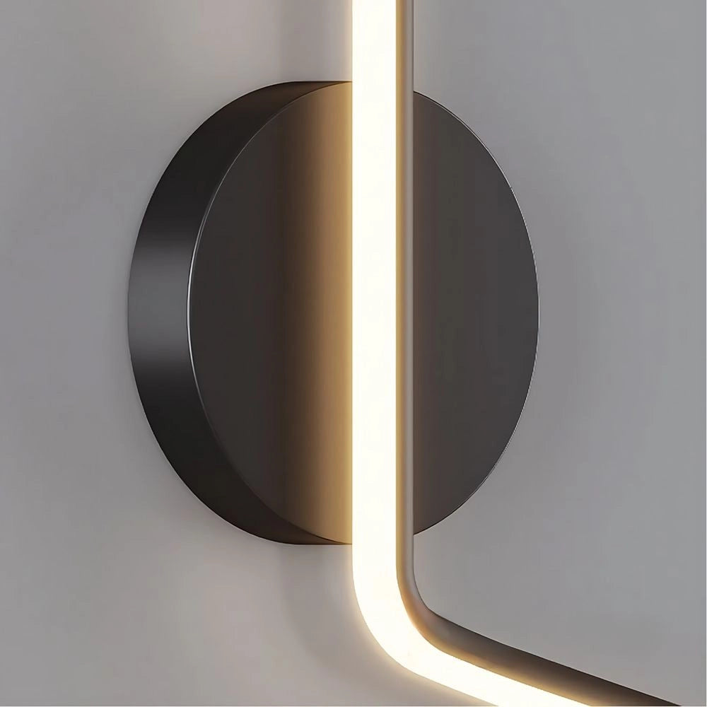 Applique Da Parete Led Lhj061-w Black