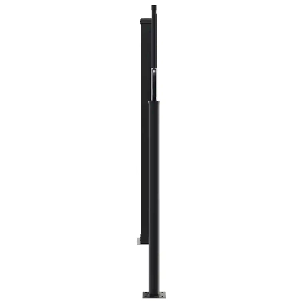 Tenda da Sole Laterale Retrattile Marrone 100x600 cm