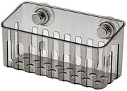 Organizzatore di cucina a spalla rigida con morsetto chiaro - Cassetta per asciugamano/sapone/bastoncino da cucina - Grande capacità - Installazione facile - Ventilazione e scarico - Organizzatore del lavello