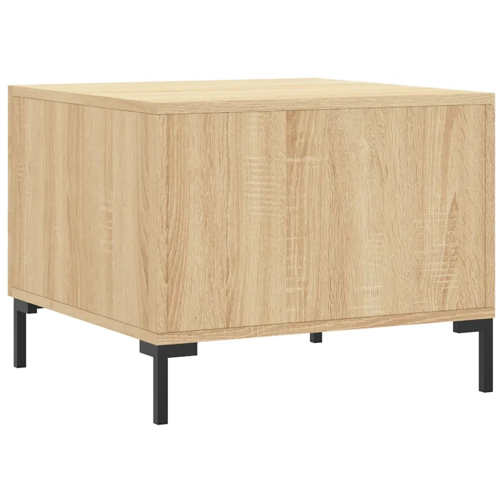 2 pz Tavolini salotto | Tavolino da caff¨¨ | Tavolino da Soggiorno Rovere Sonoma 50x50x40cm Legno Multistrato
