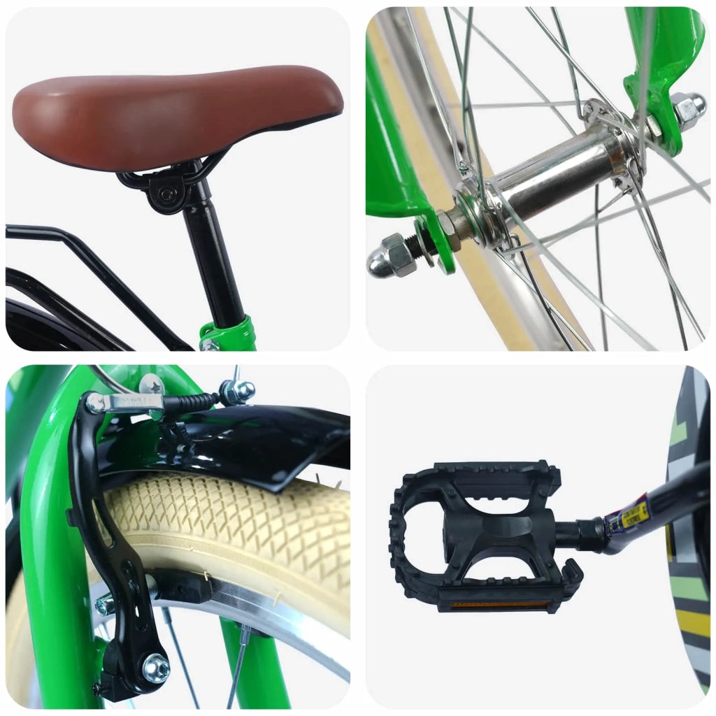Bicicletta per Bambini 18 Pollici per bambini dai 5 ai 7 anni 42009504