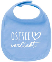 Slabbertje per bambini Ovest oceano regalo blu baby biologico cotone Ovest oceano regalo per baby shower