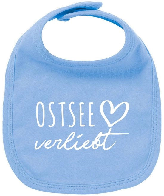 Slabbertje per bambini Ovest oceano regalo blu baby biologico cotone Ovest oceano regalo per baby shower