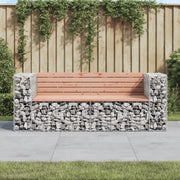 Panca Giardino Design Gabbione-Sgabello-Panca da esterno 184x71x65,5 cm Massello Douglas