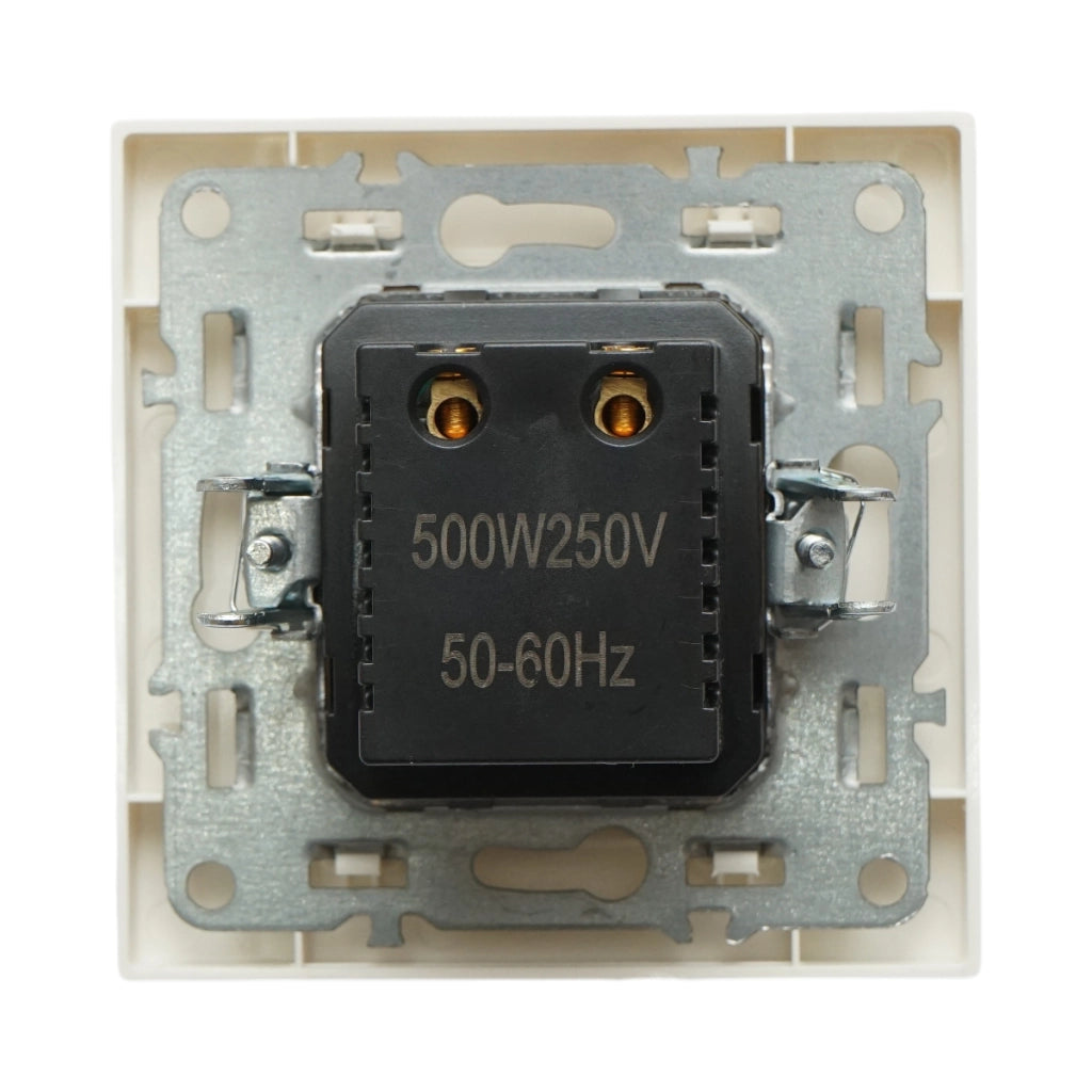 Regolatore di tensione per ventilatore da incasso bianco 500W, 220V, ABS 80x80mm