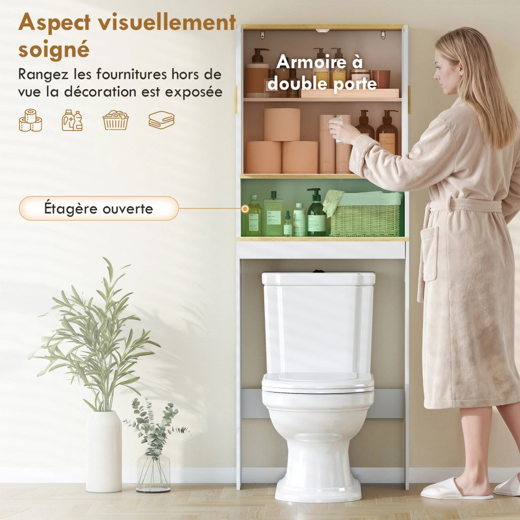 Mobile WC ¨C zephmum ¨C Bianco 64x20x170.5cm