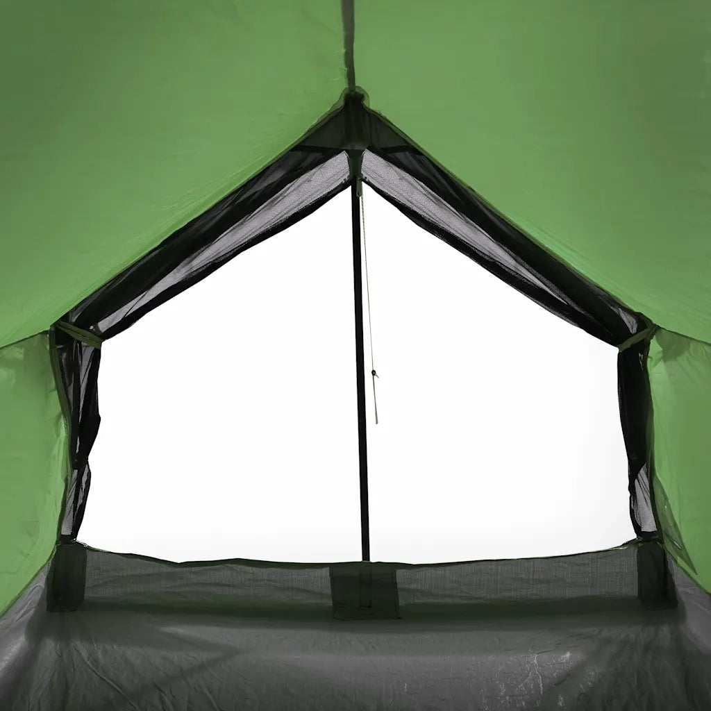 Tenda da Campeggio per 2 Persone Verde Impermeabile 94359