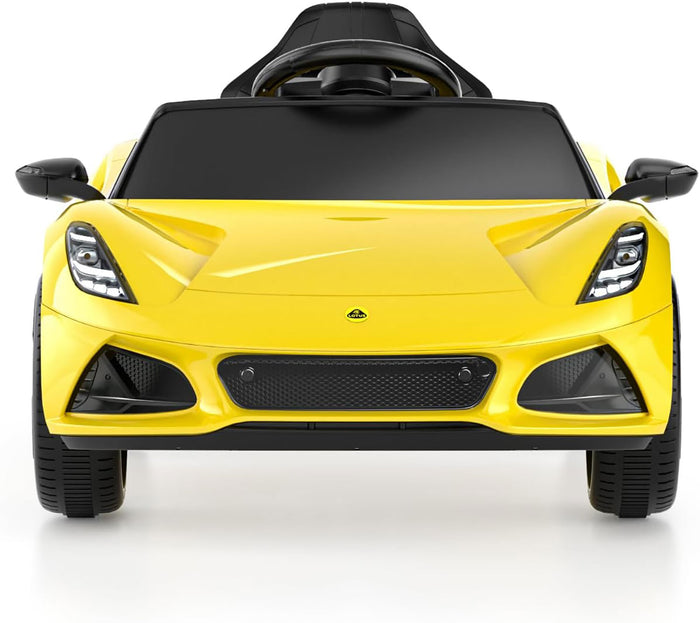 Macchina Elettrica per Bambini Licenza Ufficiale Lotus Emira 12V 4,5Ah Giallo