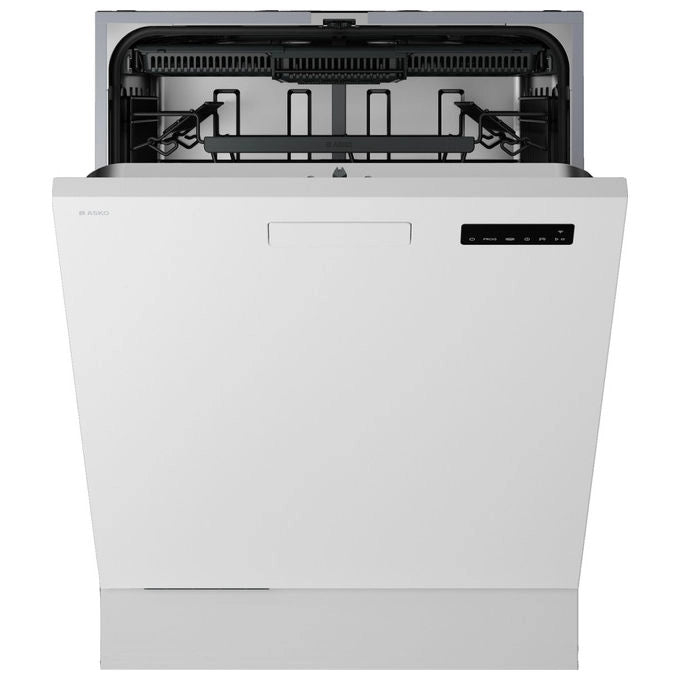 Asko lavastoviglie da incasso sottopiano DBI8447AD.W, 14 coperti, classe A, 42 dB, 8 programmi, bianca, 60 cm