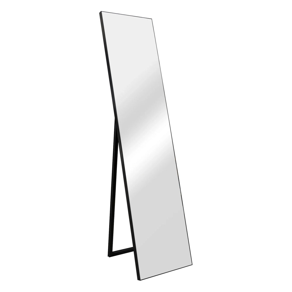 Specchio a figura intera basculante Barletta 150 x 35 cm nero 03_0007970