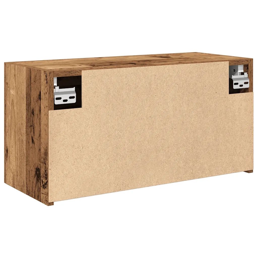 Mobile da Bagno Legno Antico 60x25x30 cm in Legno Multistrato 860065