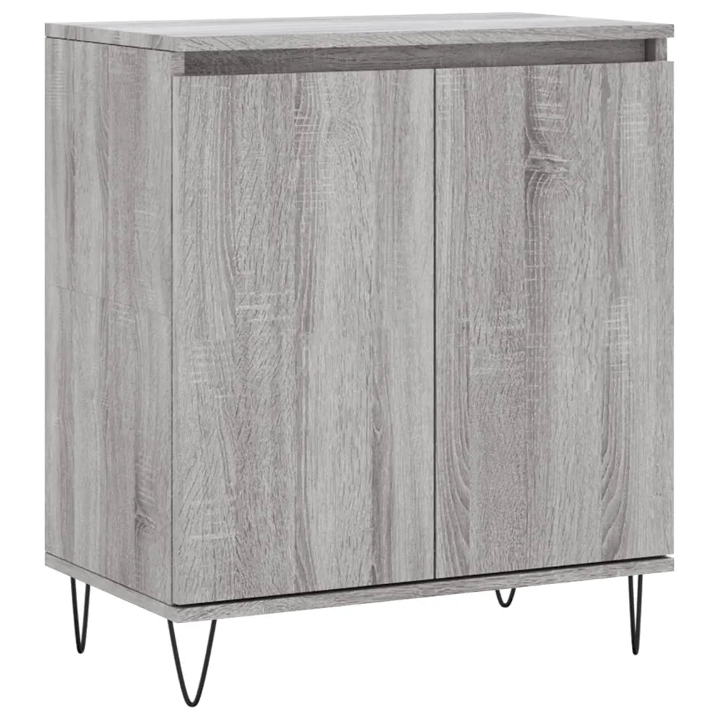 Credenza | Madia | Buffet da pranzo | Armadio da pranzo Grigio Sonoma 60x35x70 cm in Legno Multistrato