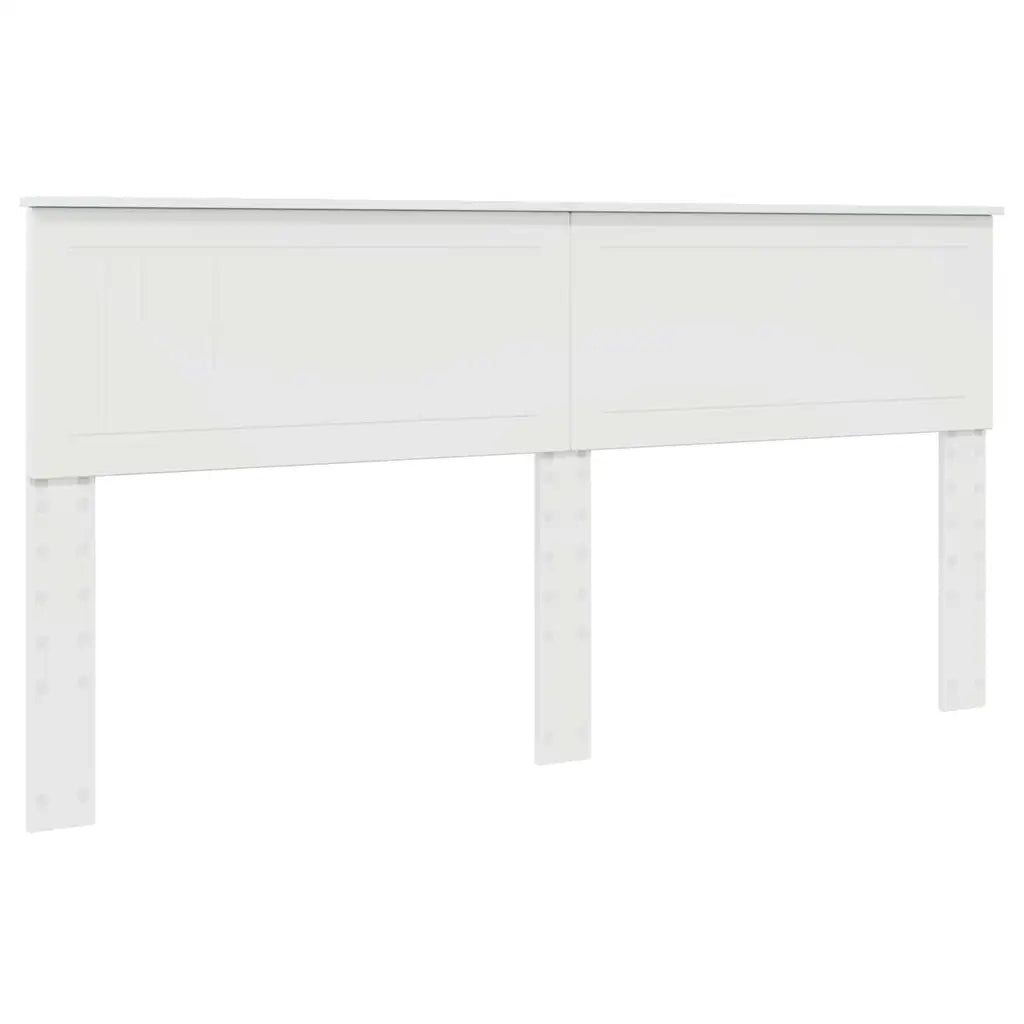 Testiera-Testata-Testiera Decorativa Bianco Lucido 180 cm Legno multistrato 482501