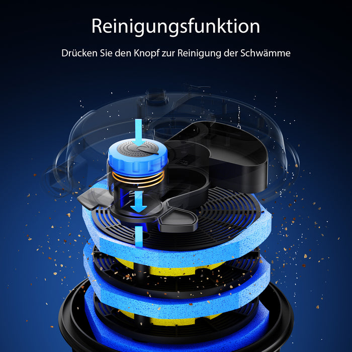 CPF-180 Filtro a pressione per laghetto con UVC da 11 W per 6.000 l