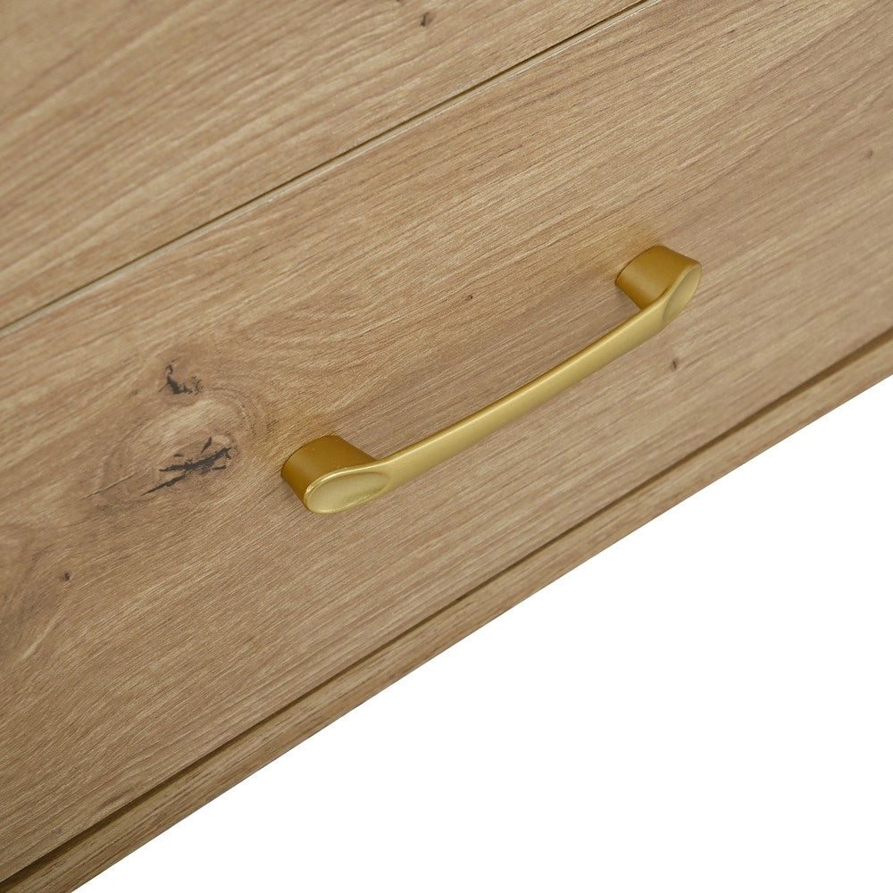 Mobile TV con 2 Ante Scorrevoli e 2 Cassetti ¨C Xylo ¨C Legno MDF Massello, Design Scandinavo