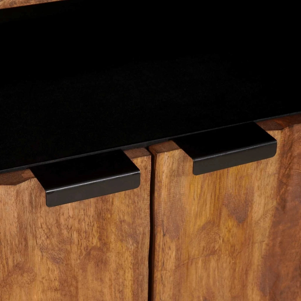 Credenza con porta Finitura Marrone Acacia 60 x 33 x 75 cm 4017925
