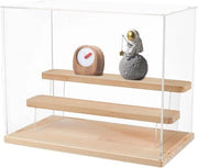 Vetrina in Cristallo - Scatola in Legno - Impermeabile - 318 x 18 x 25 cm