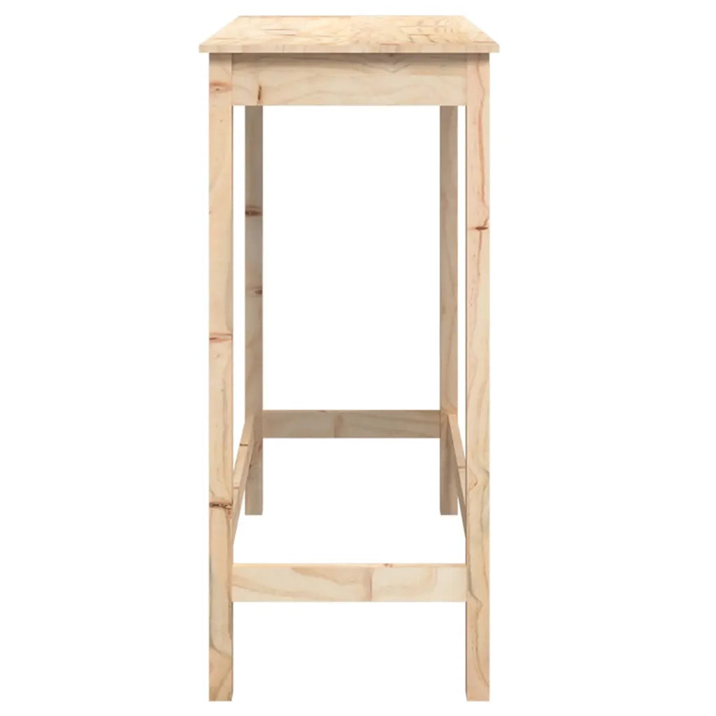 Tavolo da Bar 100x50x110 cm in Legno Massello di Pino 833265