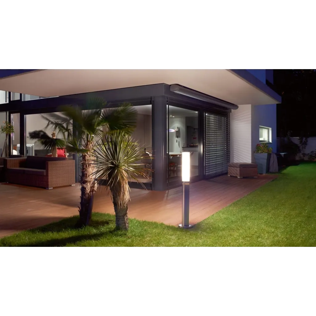 Steinel Lampada da Esterno con Sensore GL 60 LED Argento 430424