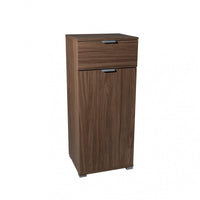 Mobiletto con 1 Anta e 1 Cassetto 45x38x103 h cm in Truciolare bilaminato Noce