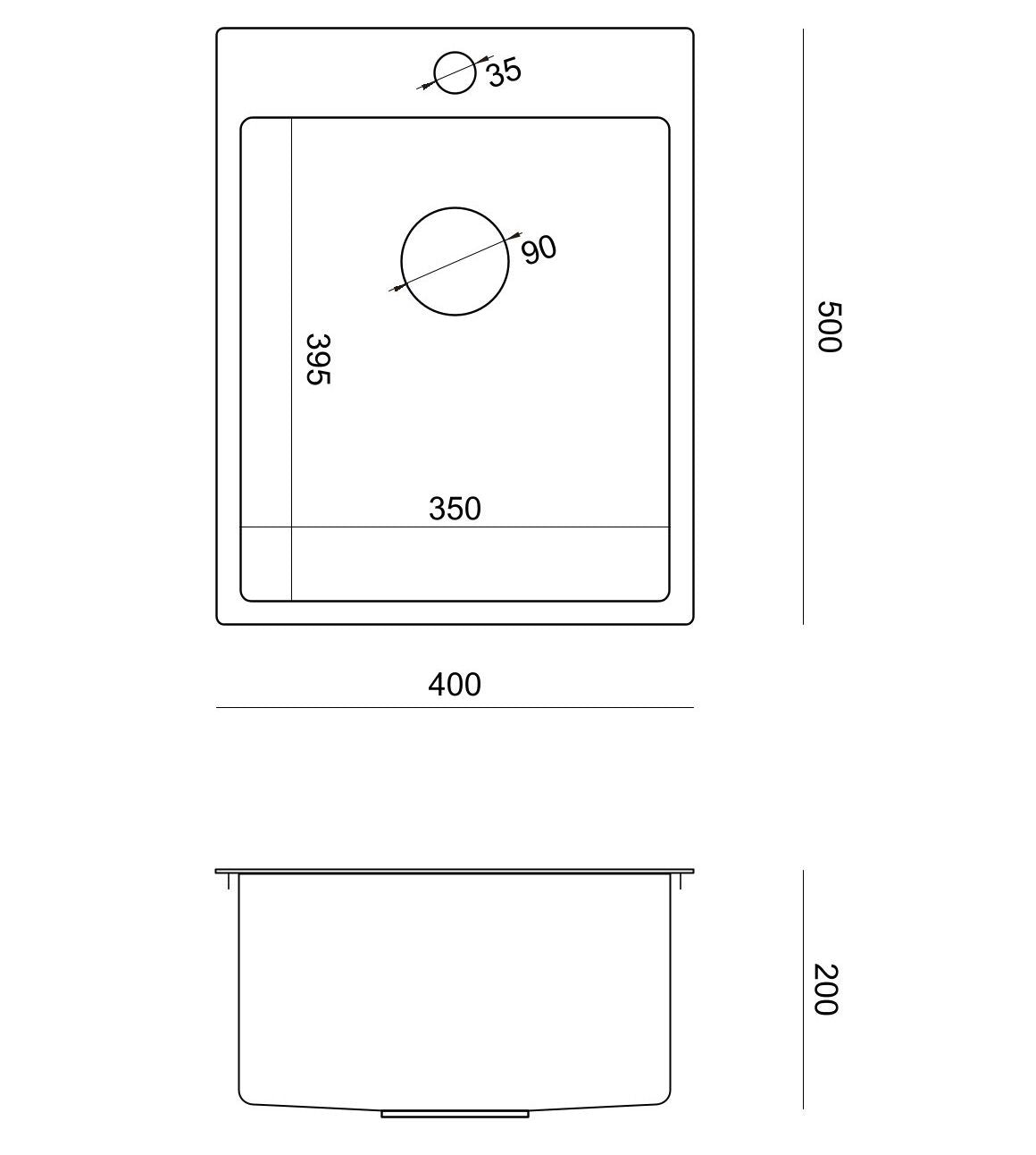 Lavello In Acciaio Russel 90 Brush Nickel