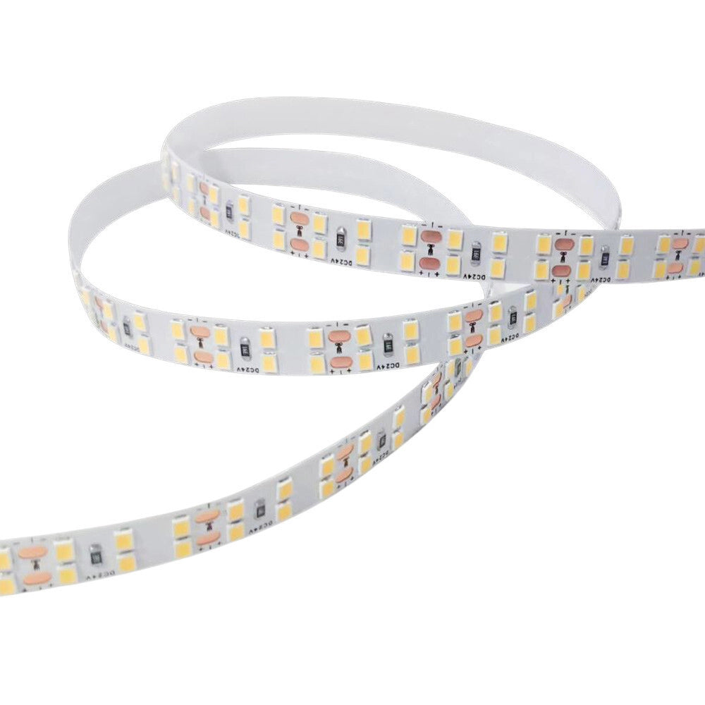 Trade Shop - Striscia Strip Led 2835 24v 5 Metri 80 Watt Luce Fredda Calda Naturale 24v-240-5 -