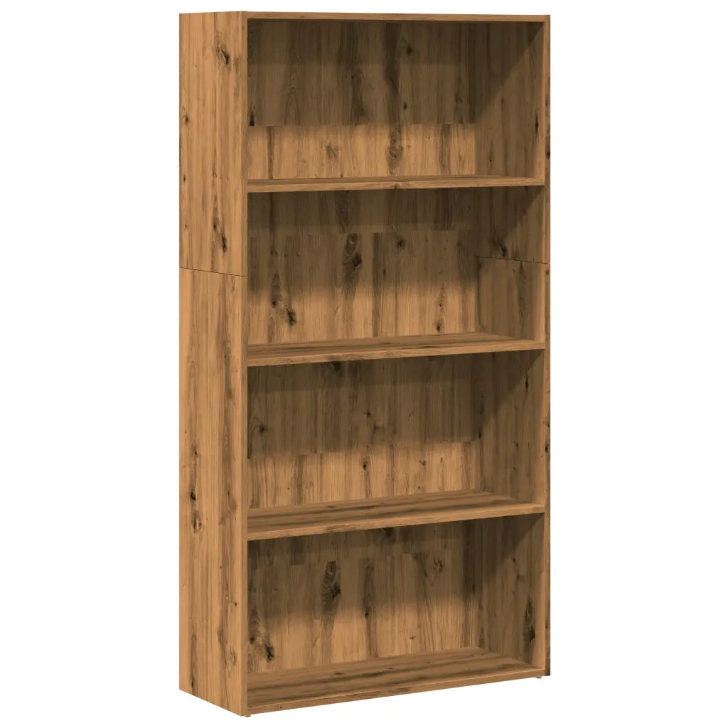 Libreria Rovere Artigianale 80x30x152 cm in Legno Multistrato 857948