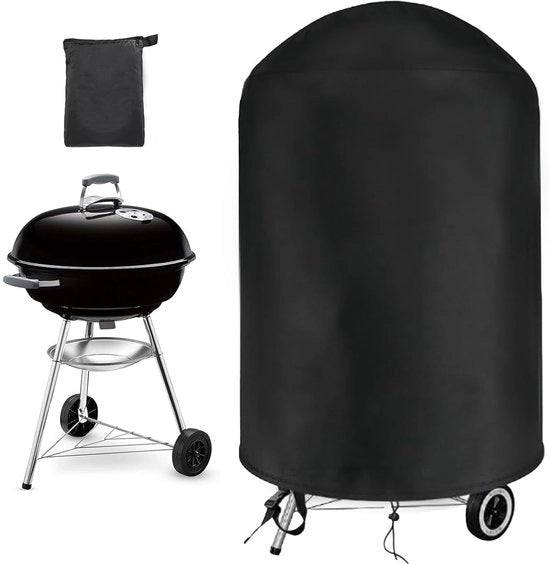 Barbecue copribarbeque unico - protezione per griglia - 71 x 68 cm - 420D Oxford - nero