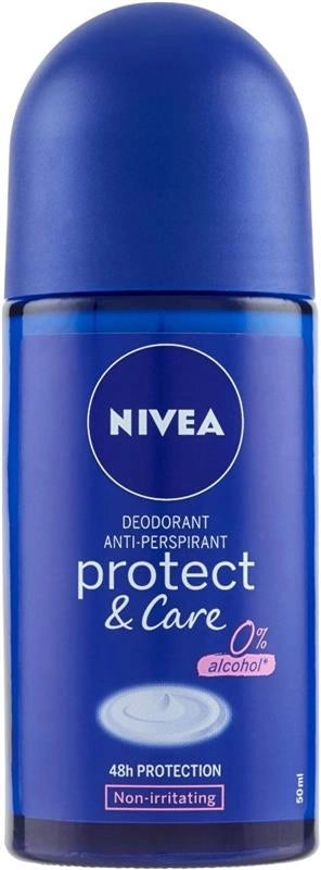 NIVEA DEODORANTE ROLL ANTITRASPIRANTE PROTEGGERSI E CURARSI ZERO ALCOL 48H DI PROTEZIONE NON DA IRRITAZIONE 50 ML