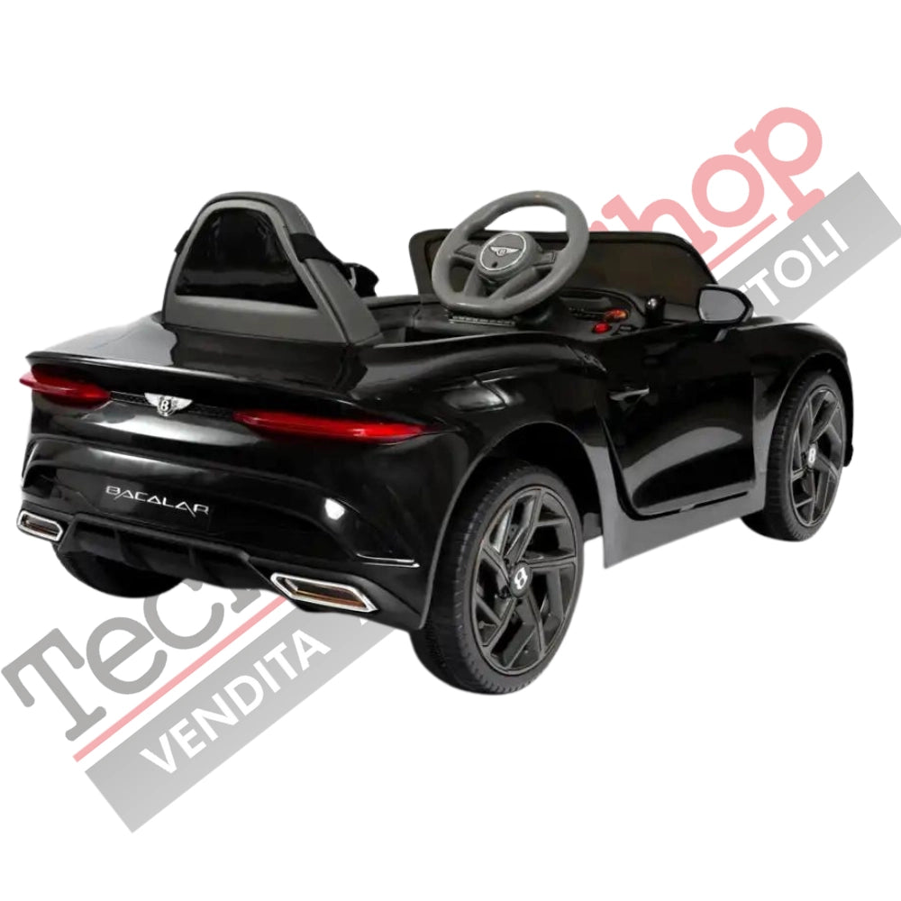 Auto Elettrica per Bambini Bentley Bacalar 12V -Nero