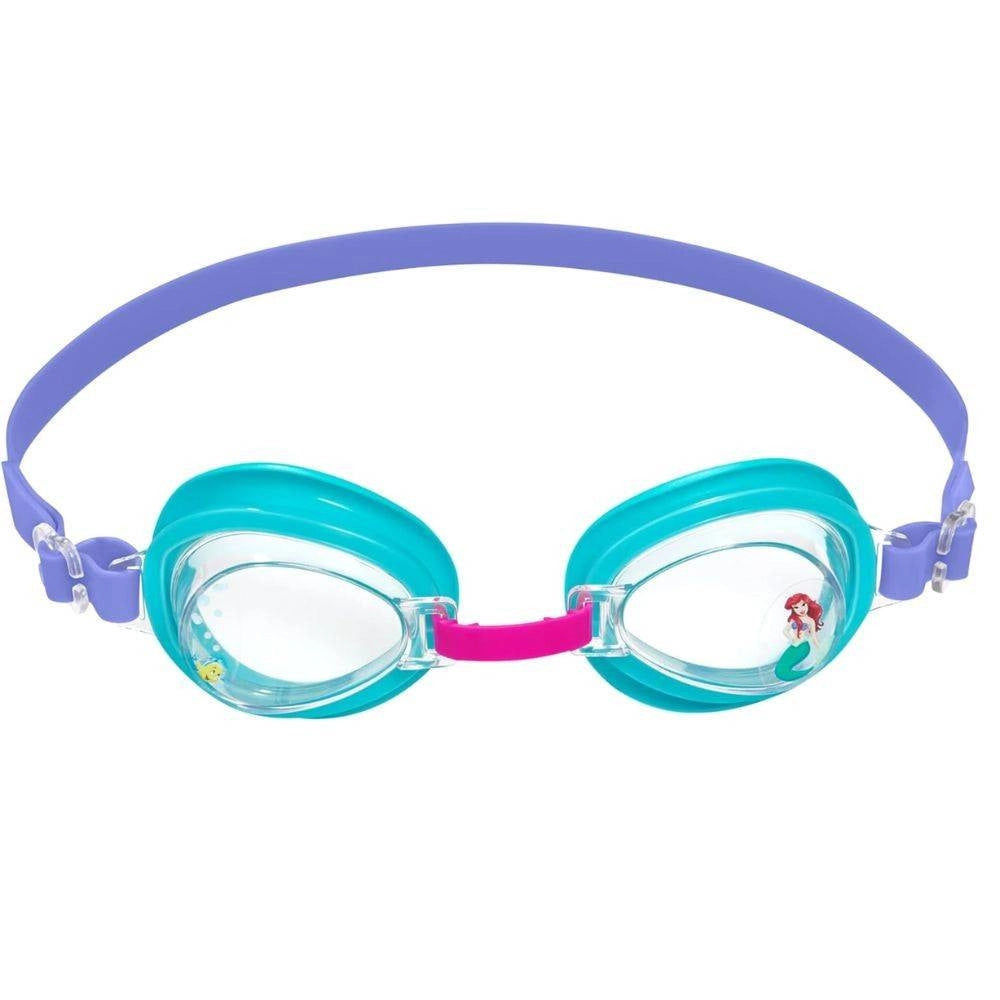 Trade Shop - Occhialini Disney Principessa Ariel Bambini Regolabili Nuoto Piscina Mare Estate -
